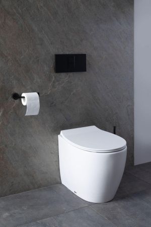 Чаша приставного унитаза Allen Brau Fantasy 4.11007.20 белый глянец, артикул 4.11007.20