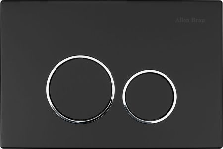 Клавиша смыва Allen Brau Priority 9.20001.31 черный матовый, артикул 9.20001.31