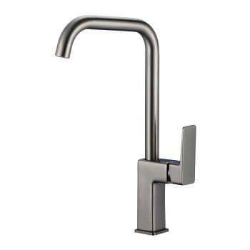 Смеситель для кухни WesnaArt NARCIS NAR06-150GM-25432, оружейная сталь