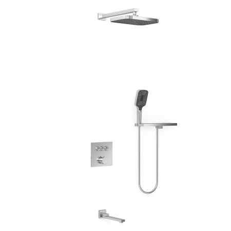 Душевой комплект VSFW-4311RCH встраиваемый, 3 режима, хром, артикул VSFW-4311RCH