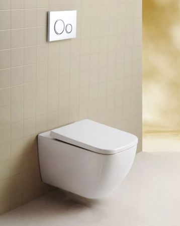 Унитаз BelBagno Alpina BB10100CHR подвесной без сиденья