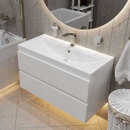 Раковина Paola Mario 1000, белый, артикул Paola Mario 1000