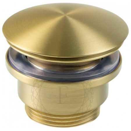 Донный клапан для раковины FILARETE FL75MG, матовое золото, артикул FL75MG