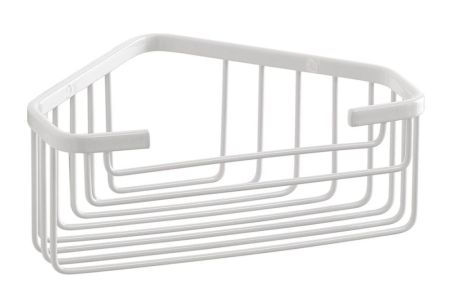 Gedy, решётка угловая 1-уровневая (20х15,1хh8), цвет белый, артикул 2483(02)