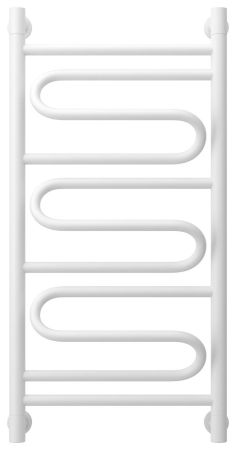 Полотенцесушитель водяной "ЭЛЕГИЯ+" 800х400 (Матовый белый), артикул 30-0205-8040