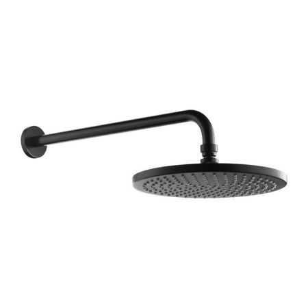 Верхний душ OMNIRES с кронштейном WGSET1BL (черный BLH)