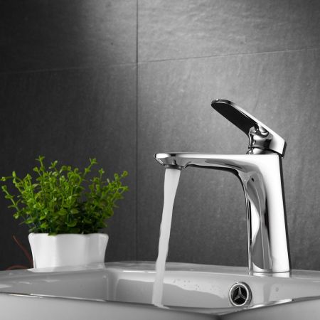 Смеситель для раковины Raffine F0185, хром, артикул F0185