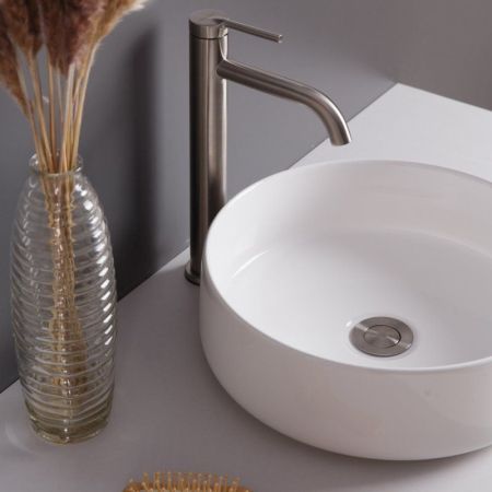 Раковина накладная BELBAGNO BB1357, артикул CZR-SC-Bi