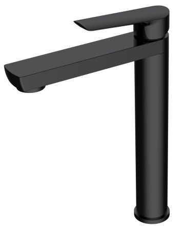 Смеситель Lagos Black для раковины, высокий, артикул: LG25B, артикул LG25B