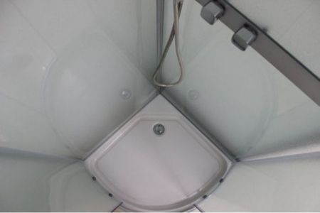 Душевая кабина Parly Frost F81 80х215 профиль Сатин стекло матовое, артикул 5488