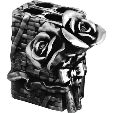Держатель зубных щеток Art&Max Rose AM-B-0091B-T Серебро, артикул AM-B-0091B-T