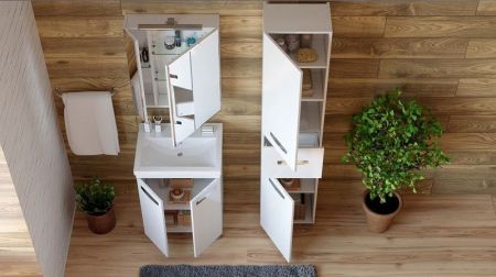 Тумба под раковину Vigo Plaza 60 Белая