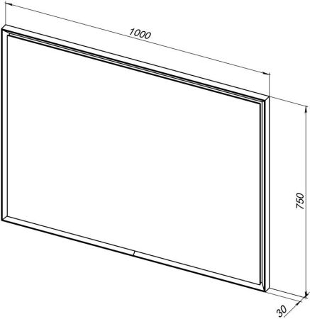 Зеркало Allen Brau Activity 100 1.340029.PWM папирус матовый/олива браш, артикул 1.340029.PWM