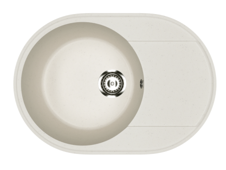 Мойка Practik белый камень (PR-M 610-001), артикул PR-M 610-001