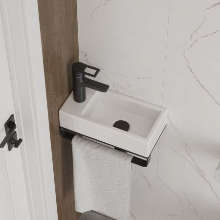 Раковина подвесная Maretti AR13PD37-844, белая, артикул AR13PD37-844