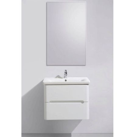 Тумба под раковину BelBagno Soft 65 SOFT-650-2C-SO-BL подвесная Белая