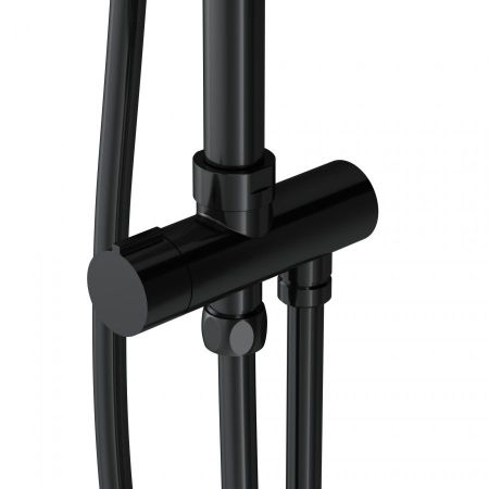 F0790022 Gem,душ.система,набор:верхн.душ d220 мм, ручн.душ 1ф-ция d 110 мм, душ.штанга 1030-1460 мм,