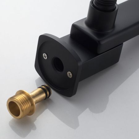 Душевая система встраиваемая Shevanik S9935H, черный