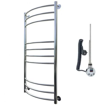 Электрический полотенцесушитель Тругор Приоритет 3 элТЭН 120x60 Хром, артикул Приоритет3/элТЭН12060