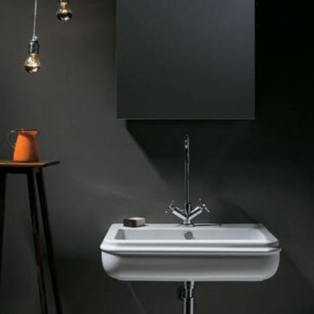 AZZURRA CHARME раковина подвесная 68х46см, с 1отв для смесителя, цвет белый, артикул CHLP06846T0MBI/(CHA268 bi)*1