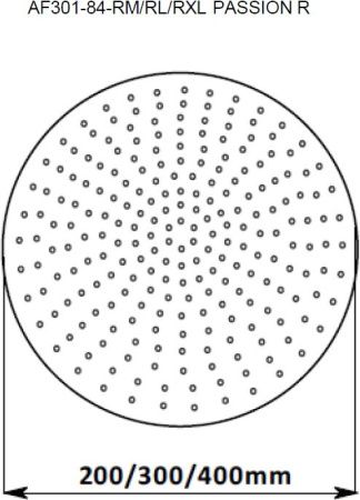 Верхний душ Aquanet Passion AF301-84-RL