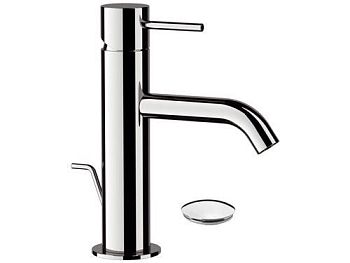 Daniel Tokyo, однорычажный смеситель для раковины (излив 11,1 см), с донным клапаном, цвет хром