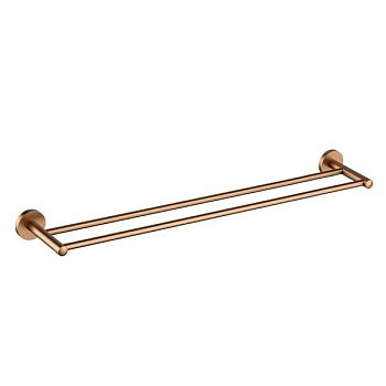 Полотенцедержатель двойной Timo Saona розовое золото (13056/19)