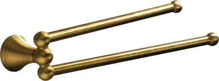 Gedy Romance, полотенцедержатель двойной поворотный, цвет бронза, артикул 7523(44)