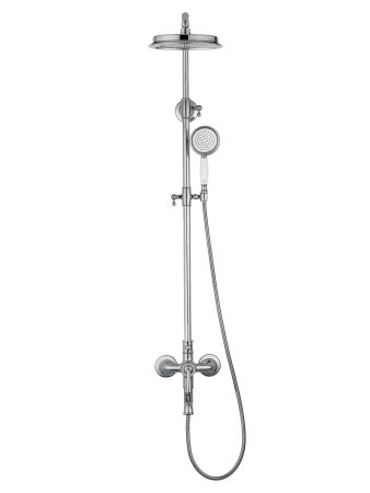 Душевая система WONZON & WOGHAND STEAM, Хром (WW-88739008-CR), артикул WW-88739008-CR