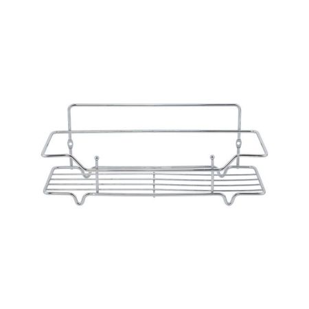 Полка одноярусная прямая Milardo Grid проволока стальная, хром (GRICS1CM44), артикул GRICS1CM44