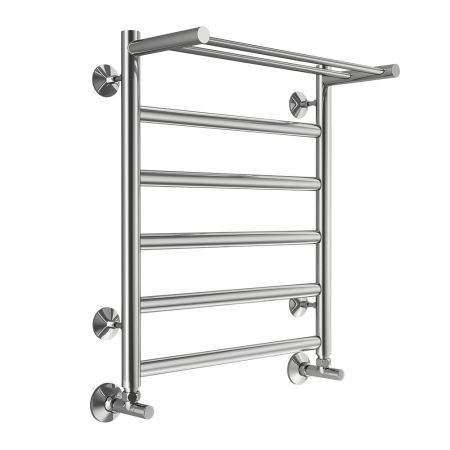 Полотенцесушитель водяной с полкой Terminus Хендрикс П6 50х60, артикул 4670078530400