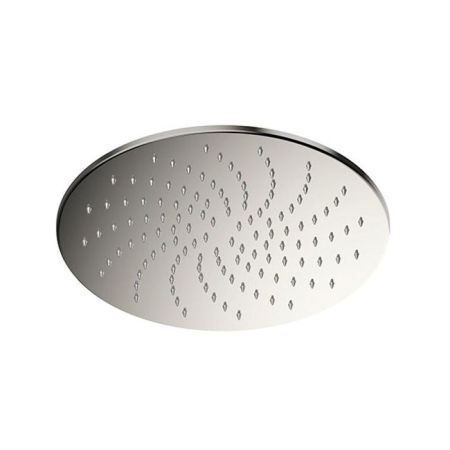 Верхний душ, Carimali, OttoMillimetri, инспектируемый, ультратонкий, тип установки-настенный, потолочный, размер душевого диска, мм-250*250, форма-круглая, количество режимов-1, держатель-необходимо заказать, цвет-хром, артикул 8MM0002CRX