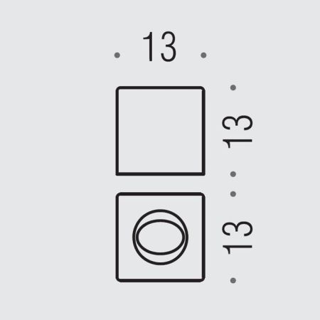 Colombo Complementi Щётка для сгона воды, цвет: хром, артикул B9636.CR