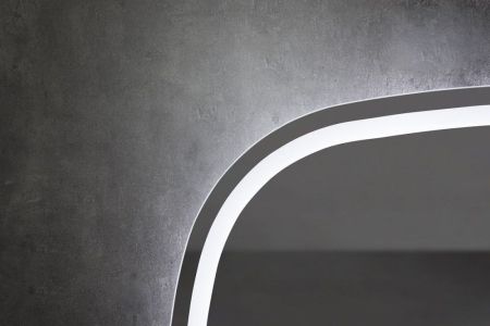 Xpertials ZOILA, овальное зеркало 80х60 см, LED свет, вкл/выкл с диммером, артикул 84354135-41703