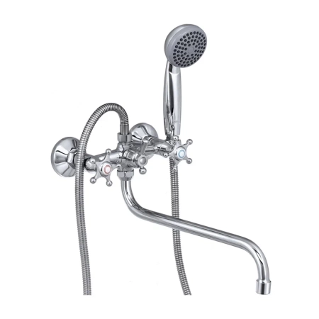 Смеситель для ванны Славен СЛ-ДВ-И31, хром