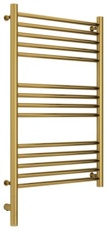Полотенцесушитель электрический "БОГЕМА 3.0" прямая 800х500 / МЭМ левый (Золото)
