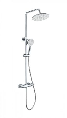 Душевая система с термостатом WONZON & WOGHAND CAPSULE, Хром (WW-B3031-A-CR)