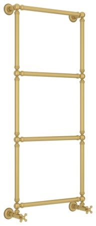 Полотенцесушитель водяной "Ренессанс 1304" 1260х500 (Матовое ЗОЛОТО), артикул 032-0280-1250