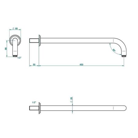 THG SUN DRAGON Верхний душ ø200 мм., цвет полированное золото, артикул U5D-F01-286