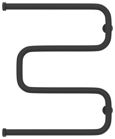 Полотенцесушитель водяной Ш-обр. 600х500 Н. Г. 1" (МУАР Темный Титан (РЕ-64)), артикул 15-0014-6050