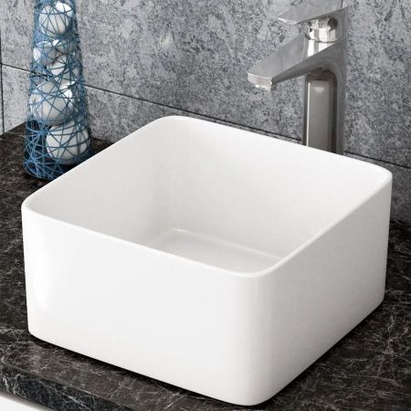 Раковина чаша Maretti Umbria UM13NS15-844, белая, артикул UM13NS15-844