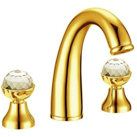 Смеситель для раковины на 3 отверстия IMPERIALE Presente_Комплект