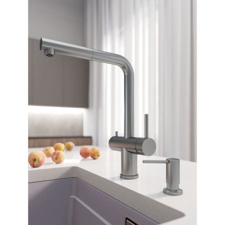 Смеситель для кухни Grandex Aqua Handy-P 902096, сатин