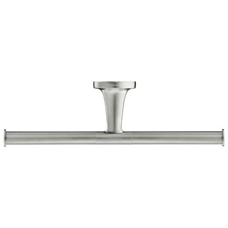 Duravit Starck T Двойной держатель туалетной бумаги настенный, цвет: Stainless steel Brushed, артикул 0099387000
