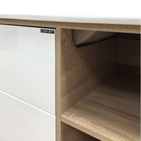 Тумба с раковиной Comforty Гамбург 90 4142225 подвесная Дуб сонома Тумба с раковиной Comforty Гамбург 90 4142225 подвесная Дуб сонома