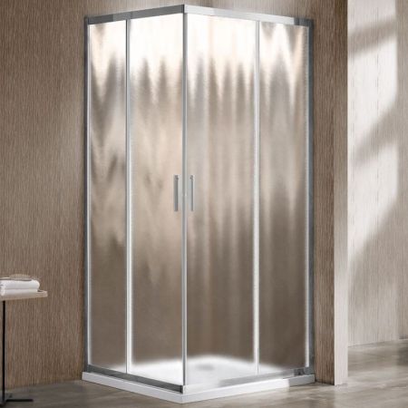 Душевые уголки Vincea Душевой уголок Garda VSS-1G100CH, 1000*1000, хром, стекло шиншилла ,, артикул VSS-1G100CH