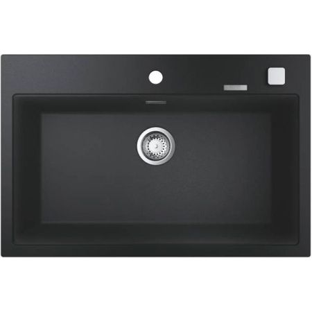 Мойка GROHE K700 с одной чашей, 780 x 510 мм, черный гранит (31652AP0), артикул 31652AP0