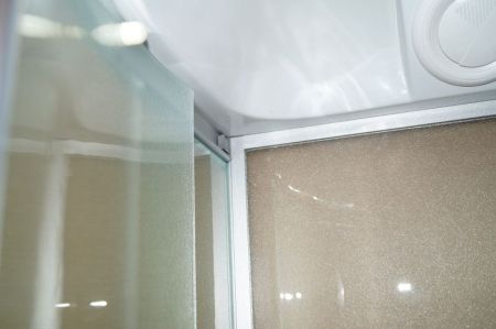 Душевая кабина Parly Frost F81 80х215 профиль Сатин стекло матовое, артикул 5488