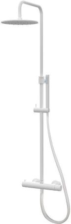 Душевая система Paffoni Mini Birillo ZCOL638LIQBO белая матовая, артикул ZCOL638LIQBO