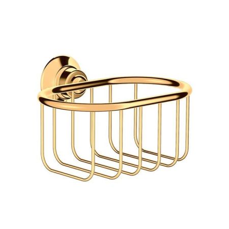 AX Montreux Мыльница-короб​, настенный монтаж, цвет: полированное золото, артикул 42065990